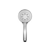 Flusso HS5105MB 3-Function ABS Hand Held Shower Head - 100mm - Matte Black