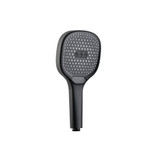 Flusso HS6250MB 3-Function ABS Hand Held Shower Head - 120mm - Matte Black