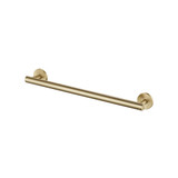 Flusso Shower Grab Bar - 18" - Satin Brass - GBB.9218SB