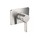 Flusso 260.4201TBN Trim For 3/4" Thermostatic Valve - Use with TVH.4201 - Brushed Nickel