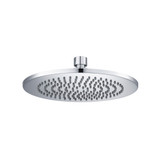 Flusso 8" Solid Brass Showerhead / Rainhead - Round - Chrome - HS1002ACP
