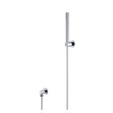 Flusso HS1004CP Hand Shower Faucet Set With Wall Elbow, Holder and Hose - Chrome Flusso HS1004CP Hand Shower Faucet Set With Wall Elbow, Holder and Hose - Chrome