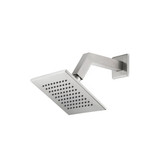 Flusso 6" Rain Head with 7" Arm - Brushed Nickel - RHW.6SBN