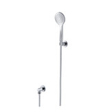 Flusso SHS.1000MB Hand Shower Faucet Set with Holder and Elbow - Matte Black Flusso SHS.1000MB Hand Shower Faucet Set with Holder and Elbow - Matte Black
