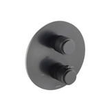Flusso Trim For Thermostatic Valve - Matte Black - 250.4000TMB