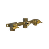 Isenberg  WLM.1900 1/2" Wall Mount Two Handle Valve - Rough Brass