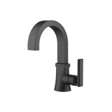 Flusso Single Hole Bathroom Faucet - Matte Black - 230.1000MB
