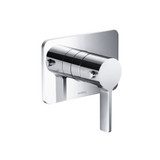 Flusso 260.4201CP 3/4" Thermostatic Valve With Trim - Chrome