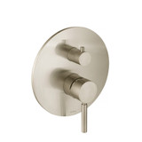 Flusso UF.2102BN Tub / Shower Trim With Pressure Balance Valve - 2-Output - Brushed Nickel