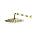 Flusso 12" Rain Head with 16" Arm - Satin Brass - RHW.12RSB