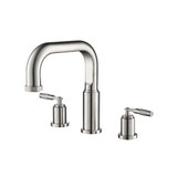 Isenberg  250.2410BN 3 Hole Deck Mount Roman Tub Faucet - Brushed Nickel