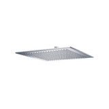 Flusso 16" Solid Brass Rain Shower Head - Chrome - HSB.16SCP
