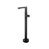 Flusso Freestanding Floor Mount Bathtub / Tub Filler - Matte Black - 240.1170MB