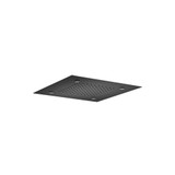 Flusso 15" Stainless Steel Flush Mount Rainhead With Mist Flow - Matte Black - MSS.15SMB