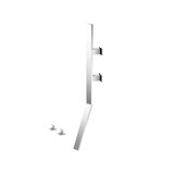 Flusso Wall Mount Faucet With Deck Handles - Brushed Nickel - IF.2000BN