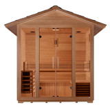 Golden Designs "Vorarlberg" 5 Person Traditional Outdoor Sauna -  Canadian Hemlock - GDI-8105-01