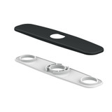 Gerber Cover Plate Assembly for 8" Kitchen Faucet - Satin Black - DA665051BS