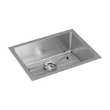 Elkay Crosstown 16 Gauge Stainless Steel 23-1/2" x 18-1/4" x 8", Single Bowl Undermount Sink Kit - EFRU2115TC