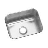 Elkay Lustertone Classic Stainless Steel 14-1/2" x 11-3/4" x 7", Single Bowl Undermount Bar Sink - ELUH129