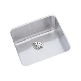 Elkay Lustertone Classic Stainless Steel 14-1/2" x 14-1/2" x 7", Single Bowl Undermount Sink with Perfect Drain - ELUH1212PD