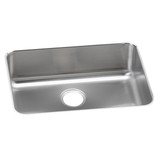 Elkay Lustertone Classic Stainless Steel 25-1/2" x 19-1/4" x 8", Single Bowl Undermount Sink - ELUH2317