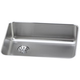 Elkay Lustertone Classic Stainless Steel 25-1/2" x 19-1/4" x 8", Single Bowl Undermount Sink with Left Perfect Drain - ELUH2317LPD