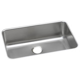 Elkay Lustertone Classic Stainless Steel 26-1/2" x 18-1/2" x 8", Single Bowl Undermount Sink - ELUH2416