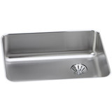 Elkay Lustertone Classic Stainless Steel 25-1/2" x 19-1/4" x 8", Single Bowl Undermount Sink with Right Perfect Drain - ELUH2317RPD