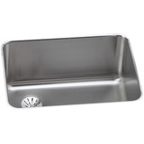 Elkay Lustertone Classic Stainless Steel 25-1/2" x 19-1/4" x 10", Single Bowl Undermount Sink with Left Perfect Drain - ELUH231710LPD