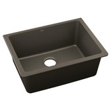 Elkay Quartz Luxe 24-5/8" x 18-1/2" x 9-1/2", Single Bowl Undermount Sink, Chestnut - ELXU2522CN0