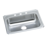 Elkay Celebrity Stainless Steel 25" x 21-1/4" x 5-3/8", 3-Hole Single Bowl Drop-in Sink - GECR25213