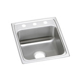 ELKAY  LR15223 Lustertone Classic Stainless Steel 15" x 22" x 7-5/8", 3-Hole Single Bowl Drop-in Sink