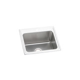 ELKAY  DLR2521101 Lustertone Classic Stainless Steel 25" x 21-1/4" x 10-1/8", 1-Hole Single Bowl Drop-in Sink