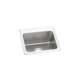 ELKAY  DLR2521102 Lustertone Classic Stainless Steel 25" x 21-1/4" x 10-1/8", 2-Hole Single Bowl Drop-in Sink