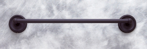 JVJ Rope Series Oil Rubbed Bronze Finish 30 inch Towel Bar Set - 20630