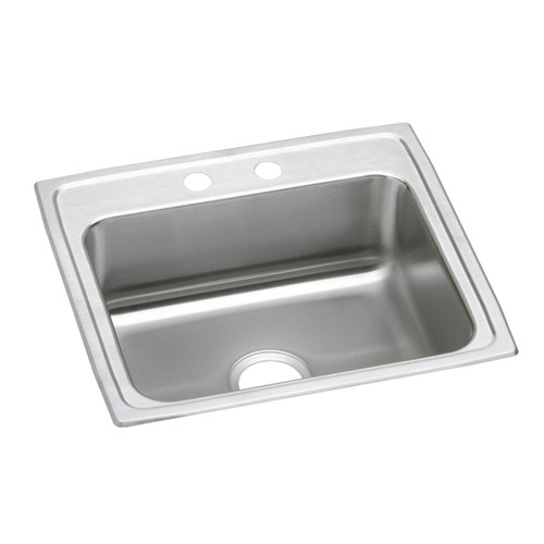 ELKAY  LRAD2219503 Lustertone Classic Stainless Steel 22" x 19-1/2" x 5", Single Bowl Drop-in ADA Sink