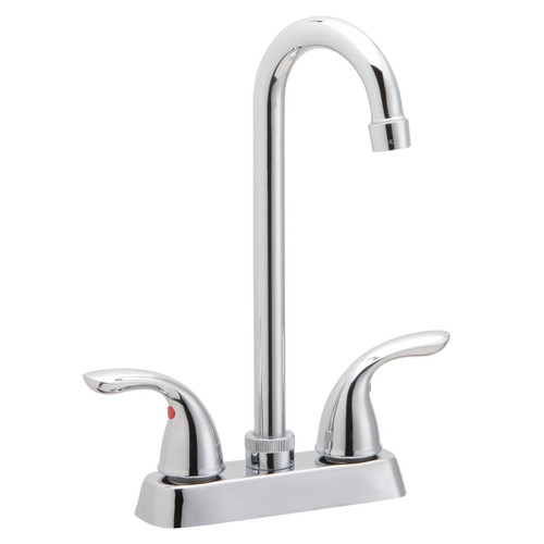 Elkay Everyday Bar Deck Mount Faucet and Lever Handles -Chrome - LK2477CR