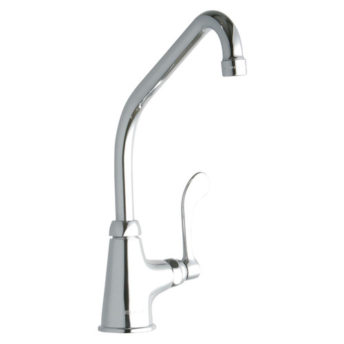 ELKAY  LK535HA08T4 Single Hole with Single Control Faucet with 8" High Arc Spout 4" Wristblade Handle -Chrome