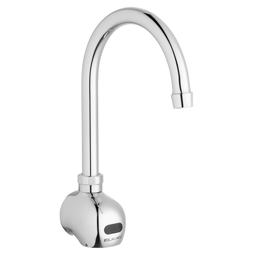 Elkay Commercial Electronic Sensor Scrub/Handwash Battery Powe- Red Wall Mount Faucet -Chrome - LKB722C