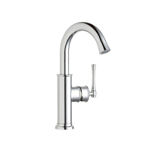 ELKAY LKEC2012CR Explore Single Hole Bar Faucet with Forward Only Lever Handle -Chrome