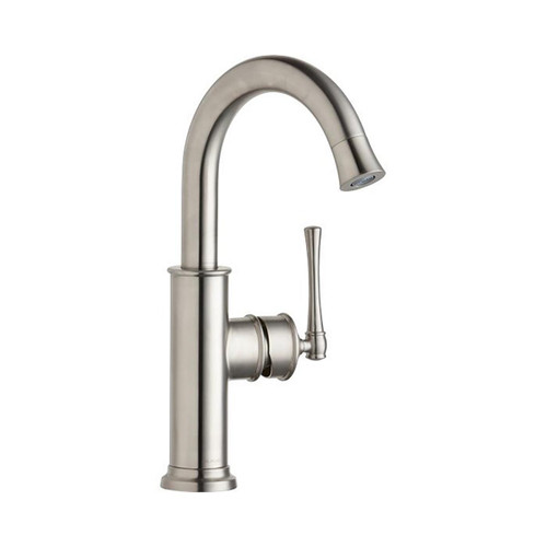 Elkay Explore Single Hole Bar Faucet with Forward Only Lever Handle -Lustrous Steel - LKEC2012LS