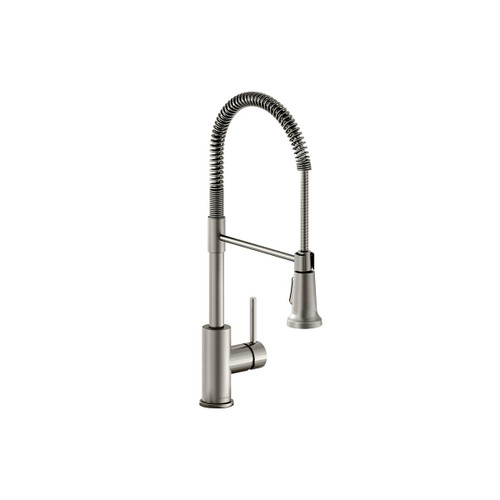 ELKAY  LKAV2061LS Avado Single Hole Kitchen Faucet with Semi-professional Spout and Lever Handle -Lustrous Steel