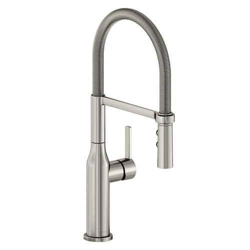 ELKAY  LKAV1061LS Avado Single Hole Kitchen Faucet with Semi-professional Spout and Forward Only Lever Handle -Lustrous Steel