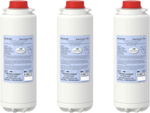 ELKAY  51300C_3PK WaterSentry Plus Replacement Filters (Bottle Fillers) 3-pack