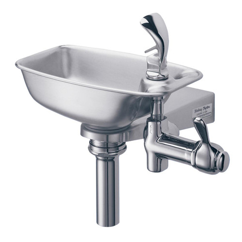 ELKAY  74045405001 Halsey Taylor Bracket Drinking Fountain Non-Filtered Non-Refrigerated - Stainless