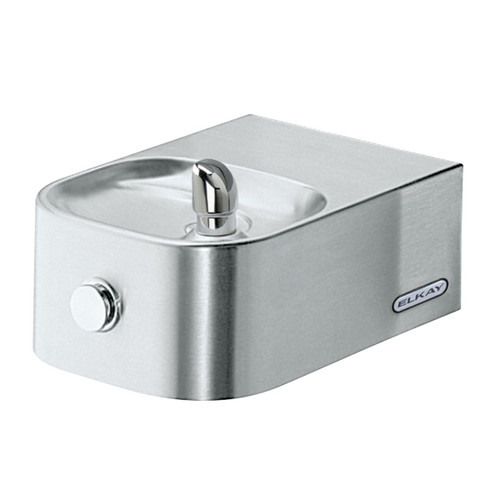 ELKAY  EDFPVR214C Soft Sides Single Drinking Fountain Non-Filtered Non-Refrigerated, - Stainless