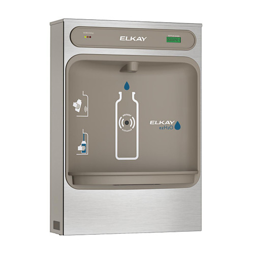 ELKAY  LZWSSM ezH2O Bottle Filling Station Surface Mount, Filtered Non-Refrigerated - Stainless