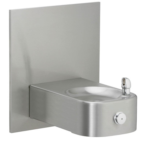 ELKAY  EHWM214C Soft Sides Heavy Duty Single Drinking Fountain Non-Filtered, Non-Refrigerated - Stainless