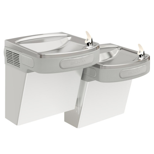 Elkay Versatile Cooler Wall Mount Bi-Level ADA Non-Filtered, Non-Refrigerated - Stainless - EZSTLDDSC