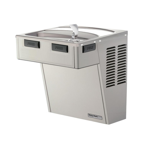 ELKAY  HAC8PV-NF Halsey Taylor Wall Mount ADA Cooler, Non-Filtered Refrigerated Platinum Vinyl